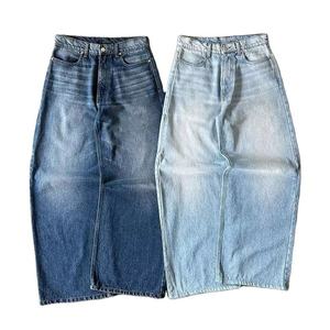 Pantalon Capri en jean délavé pour homme, taille haute, plusieurs poches, décontracté, respirant, style workwear, en polyester mi-lourd, pour l'été - Product Image 5
