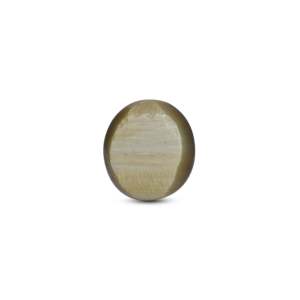 Loose Catseye Gemstone 3.6 Carat Natural Lab Created Stone for Fine Jewelry - Product Image 2