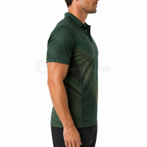 Polo de qualité supérieure pour hommes, tendance du moment, couleur personnalisée, polo pour adultes en solde - Product Image 2