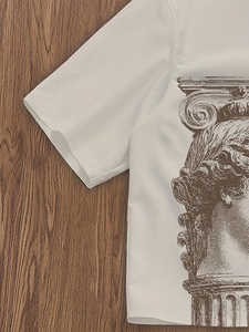 T-shirt en coton délavé premium, coupe oversize, grammage lourd, style vintage, personnalisable - Product Image 3