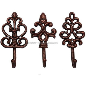 Crochets muraux en métal résistant à la rouille de longue durée pour salles de bains et entrées avec un design antique de qualité supérieure pour un usage quotidien - Product Image 6