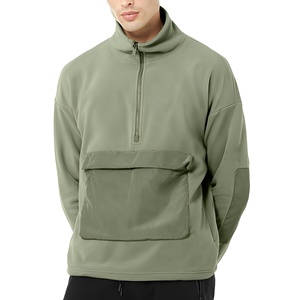 Sweat-shirt à capuche en polaire pour homme, logo personnalisé, streetwear décontracté, coupe ample, mode urbaine, vente en gros OEM, vêtements d'hiver - Product Image 1
