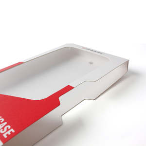 Caja de Embalaje para Teléfono con Logotipo Personalizado, Caja de Papel con Ventana Transparente y Cajón Electrónico Abatible - Product Image 4