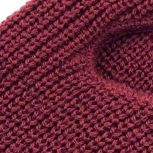 3 Hole Face Cover <b>Balaclava</b> Hat Knitted Ski Mask Unisex Men Outdoor Sports Warm Breathable Windproof Customizable Black - Product Image 3