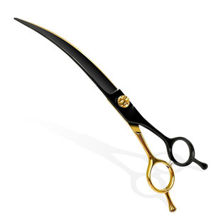 Tijeras Curvas de Acero Inoxidable de Alta Calidad para Peluquería Canina, Fabricadas en Pakistán, Precio al por Mayor - Product Image 1