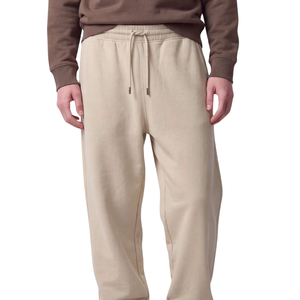 Wholesale <b>Mens</b> Relaxed Fit <b>Trousers</b> Custom <b>Elastic</b> Drawstring <b>Waist</b> Side Pockets Straight Leg Casual Lounge Wear Private Label - Product Image 2