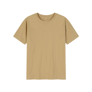 Camiseta de Trabajo de Algodón para Hombre con Logotipo Personalizado OEM, Diseño de Manga Corta, Camiseta con Patrón de Logotipo de Equipo Cultural - Product Image 1