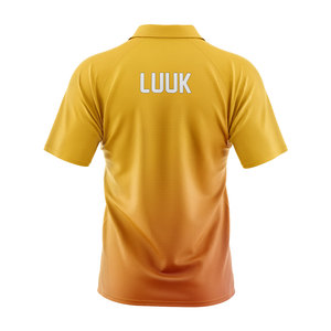 High Quality Anti Wrinkle Custom Printed Front Logo Short Sleeve Men's Polyester/Cotton Knitted Polo Shirts for <b>Coaches</b> - Product Image 6