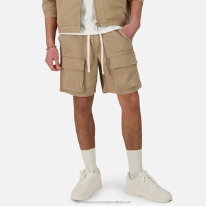 Shorts de sport décontractés légers pour femmes, design personnalisé, respirants, avec poches, fentes latérales, motif uni, service OEM, séchage rapide - Product Image 3