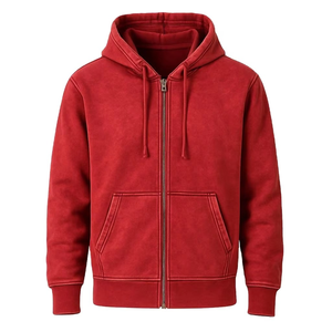 เสื้อฮู้ดดี้ทรงเข้ารูป ผ้าคอตตอนหนา 100% สีตามสั่ง ดีไซน์ลำลอง ขนาดตามสั่ง พร้อมโลโก้ตามสั่ง เสื้อผ้าฤดูหนาว - Product Image 1