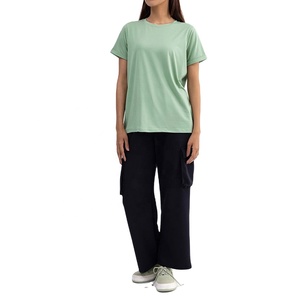 Women Oversized Tshirt 100% Cotton Shirts <b>for</b> Women Wholesale Ladies <b>Tops</b> Tee Shirt Womens Shirts - Product Image 1