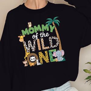 MOMMY OF THE WILD ONE sweats pour femme - Product Image 2