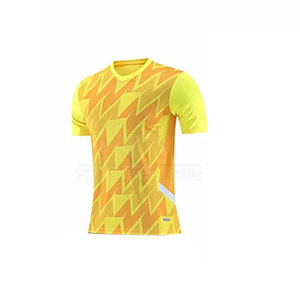 เสื้อฟุตบอลออกแบบเองขายดีที่สุด เนื้อผ้าระบายอากาศได้ดี สวมใส่สบาย แขนสั้น ไซส์ใหญ่สำหรับผู้ชาย - Product Image 3