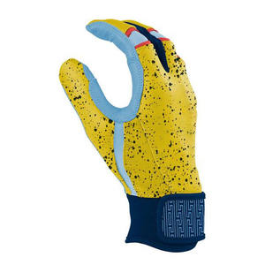 Fabricants professionnels de gants de frappe de baseball de haute qualité en couleur unie, nouveau style, gants de frappe de baseball confortables - Product Image 2