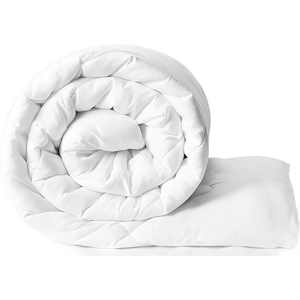 <b>Queen</b> Size White 300 TC Egyptian Cotton Percale <b>Bed</b> <b>Sheet</b> Set 4-Piece Hotel Home Quilt Cover with Deep Pocket PVC Filling - Product Image 2