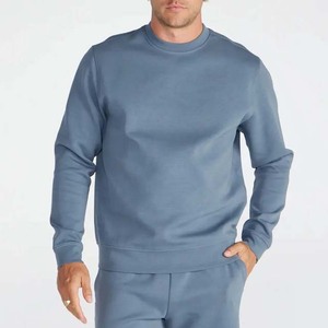 Sweat-shirts à col rond pour homme en molleton écologique, coupe classique, personnalisables avec broderie, mélange de coton, pour l'automne - Product Image 4