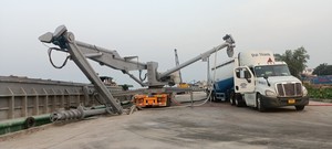 El innovador descargador de barcos de gran capacidad de la fábrica de Vietnam mejora sin problemas la logística del cemento, el engranaje de la caja de cambios del motor de la bomba central - Product Image 3