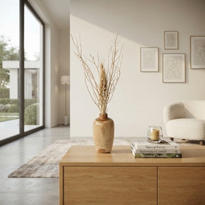 Juego de 3 Cestas de Pared Tejidas Estilo Boho, Blancas, de Seagrass Natural, Decorativas, Hechas a Mano, para Colgar, Tya Loka Wood Soul - Product Image 4
