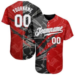Maillot de baseball marron respirant de qualité supérieure, brodé avec le nom de l'équipe et le nom du joueur, tissu en maille 100 % polyester, coupe courte et ample - Product Image 6
