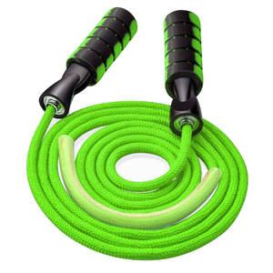 Cuerda de Saltar Unisex de PVC con Alambre de Acero de 3M, Venta al por Mayor, Logotipo Personalizado, Peso Pesado, Rodamientos Ajustables, Uso Comercial y Fitness - Product Image 5
