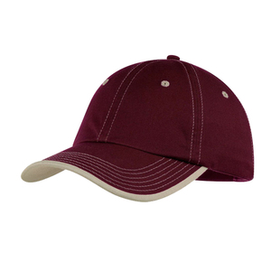 Classic Two-Tone Low-Profile Baseball Cap 100% Cotton Breathable Adjustable Embroidery Workouts Outdoor Activities All Season - Product Image 2