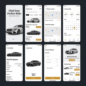 App per Noleggio <span class=keywords><strong>Auto</strong></span> con <span class=keywords><strong>Prenotazione</strong></span> &amp;   Sistema di <span class=keywords><strong>Prenotazione</strong></span> - Product Image 1