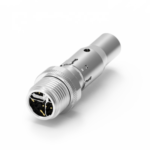 Connecteur M12 X-Coded 8 broches moulé avec câble, étanche IP67, 48V 0.5A - Product Image 1