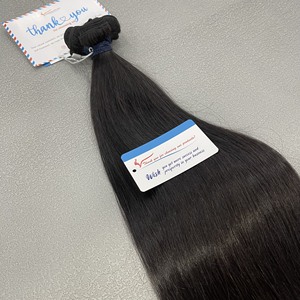 Extensiones de cabello humano vietnamita Remy recto de trama doble virgen de alta calidad de Thanh Hair Company - Product Image 1