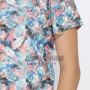 Camisetas Personalizadas para Hombre con Logotipo e Impresión, Precio de Fábrica, Servicio OEM, Poliéster/Algodón, Transpirables y Ecológicas, Corte Holgado - Product Image 6