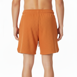 Pantalones Cortos Deportivos de Algodón de Alta Calidad para Hombre, 220 g/m², Holgados, con Logotipo Personalizado, Transpirables, Casuales - Product Image 3