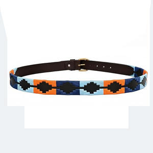 Ceinture polo élégante pour l'équitation, en cuir résistant, offrant un ajustement confortable et un excellent soutien pour l'aide à la monte. - Product Image 4