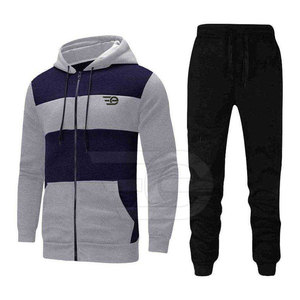 Conjunto Deportivo Informal de Invierno para Hombre, con Capucha y Cordón Ajustable, Ecológico, 100% Algodón, Cómodo para Entrenamiento, Gimnasio y Running - Product Image 2