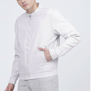 Blouson Bomber Homme en Coton et Polyester 2026 – Coupe Oversize Décontractée – En Vente - Product Image 5