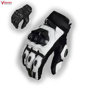 Nouveaux modèles de gants de motocross unisexes en cuir véritable, imperméables, compatibles avec les écrans tactiles, personnalisables, pour le motocross, les sports de plein air - Product Image 6