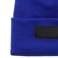 Nouveau Bonnet Réversible Homme Femme Automne Hiver, Chapeau Tricoté en Laine Jacquard Designer, Style Chaud et Polyvalent Unisexe