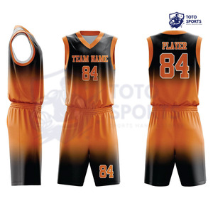 Tenue de sport de basketball confortable, coupe ajustée, légère, prix de gros raisonnable, respirante, design personnalisé - Product Image 4