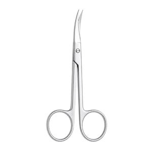 Tijeras Curvas para Iris de Grado Médico, Tijeras de Microdiseción de Precisión, Fábrica OEM, Marca Privada Ariston International - Product Image 1