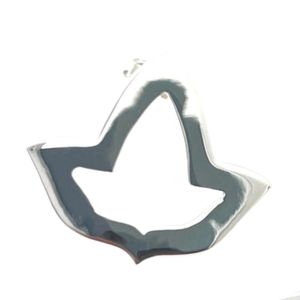 Boucles d'oreilles clous en argent motif feuille de lierre ouverte pour femme, design botanique élégant, bijoux de mode minimalistes, clous délicats, vente en gros - Product Image 2