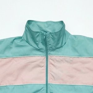 New Arrivals Custom Logo Seagreen Pink Men's Nylon <b>Wind</b> <b>Breaker</b> Shorts Sets For Summer Modern Outwear Men Set Streetwear Jackets - Product Image 6