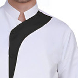 Veste de chef unisexe, nouveau design, respirante, coupe-vent, imperméable, en coton, logo personnalisé, uniforme professionnel pour hôtel et restaurant - Product Image 1