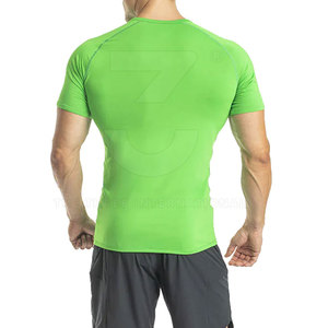Fitness Fashion <b>Men</b> Gym T Shirts With Durable <b>Stretch</b> Fabric For Athletic Training And Modern Sportswear Collections - Product Image 3