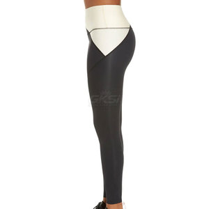 Women Fitness Active Wear <b>Legging</b> Elastic Waist Sports Running Knitted Spandex <b>Polyester</b> Material <b>Leggings</b> For Women All Seasons - Product Image 4