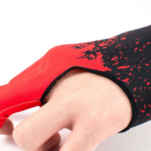 Gants de billard respirants, antidérapants, personnalisés de haute qualité, à 3 doigts, résistants, pour adultes, pour les sports de billard et de snooker - Product Image 3