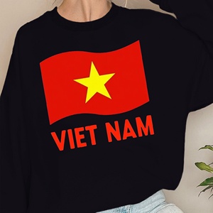Vietnam VIET NAM avec des sweatshirts femme étoile jaune - Product Image 3