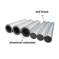 Tubes sans soudure en profilé d'aluminium anodisé 6061