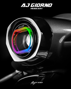 AJ Light Design Giorno Headlight Retrofit - Premium Bright Durable Waterproof <b>RGB</b> LED Color Changing PnP App <b>Controls</b> - Product Image 6