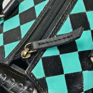Nuevo Bolso de Viaje 2026, de Cuero a Cuadros, Hecho a Mano, para Llevar en la Mano o Cruzado, para Mujer, para Fin de Semana - Product Image 6