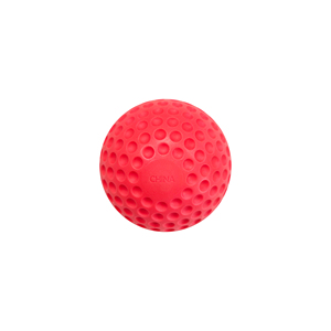 Balle de cricket rose mate de 9 pouces pour l'entraînement féminin, balles de machine à lancer de cricket, balle de cricket en EVA rouge à fossettes - Product Image 6