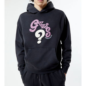 เสื้อฮู้ดพิมพ์ลายพัฟฟ์แบบกำหนดเองได้ ผ้าฝ้ายเนื้อนุ่ม สีพื้น ระบายอากาศได้ดี เสื้อคลุมสำหรับฤดูใบไม้ร่วง พิมพ์โลโก้แบบพัฟฟ์ตามสั่ง - Product Image 1