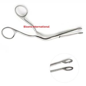 Pinzas para Catéter Magill de Alta Calidad BISONS, Acero Inoxidable, Instrumento Quirúrgico para Intubación Anestésica, CE ISO OEM - Product Image 3